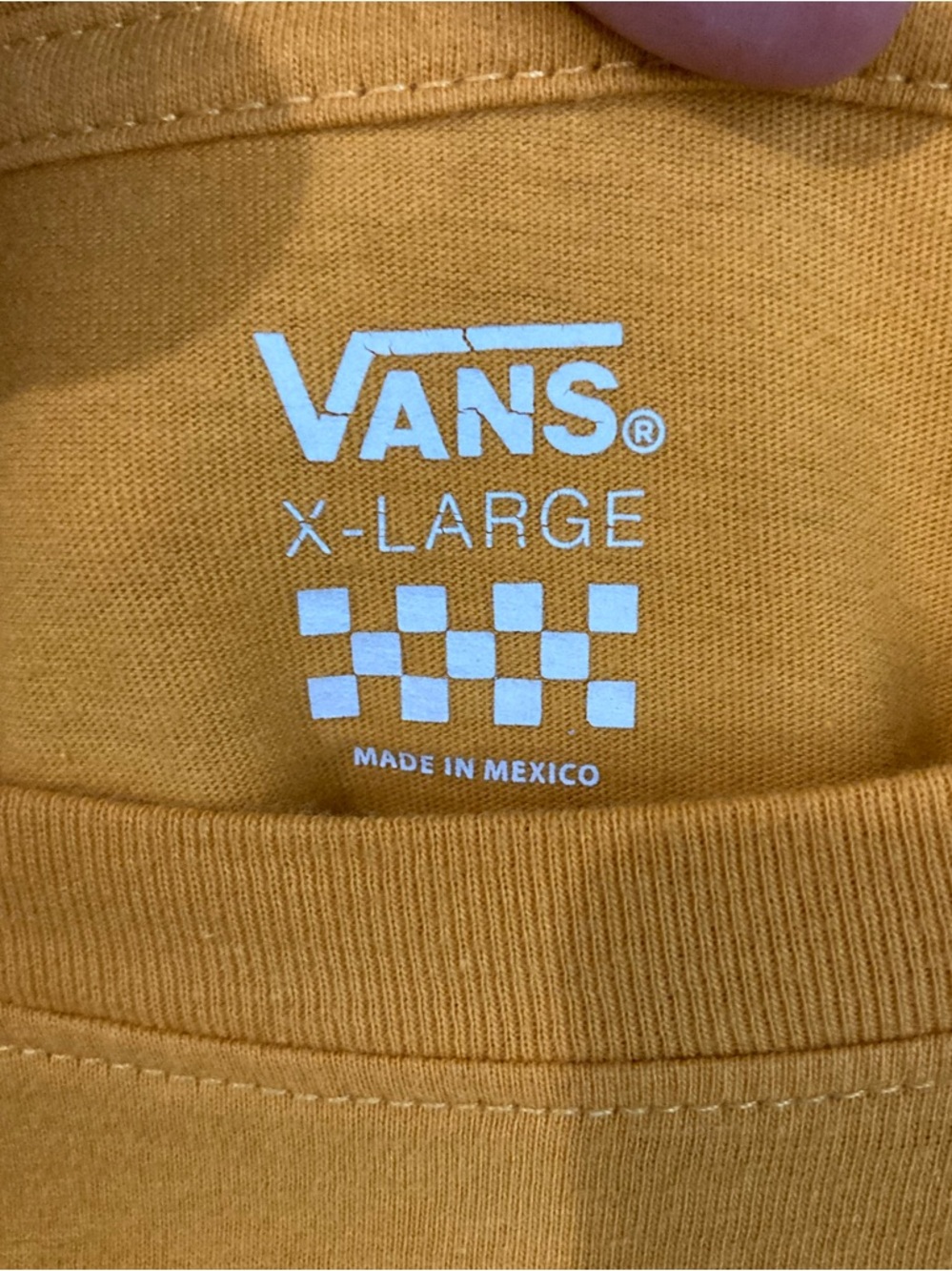 Vans Mustard Long Sleeve - Picture 9 of 10